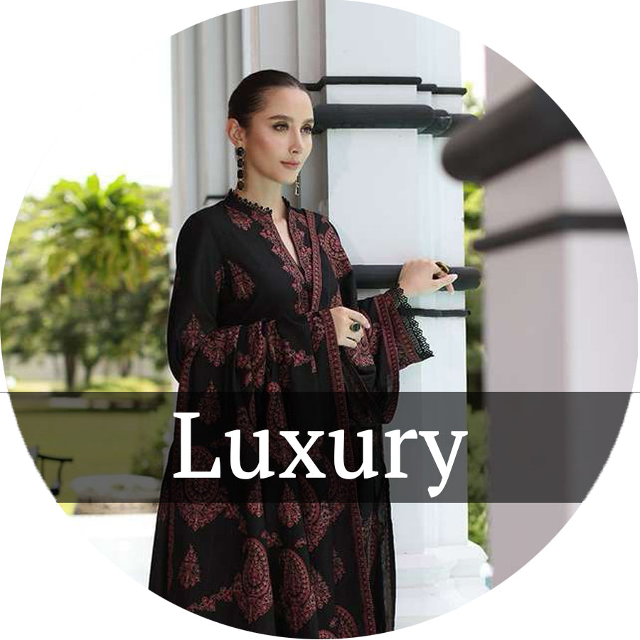 Luxury Embroidered