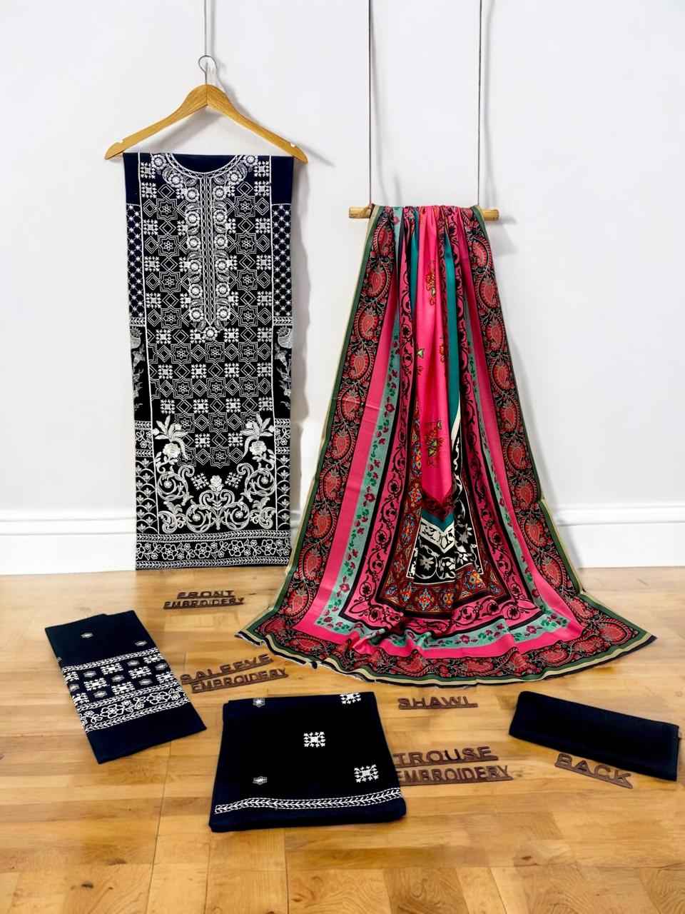 Coco by Zara Shahjahan | Luxury embroiderd | Dhanak