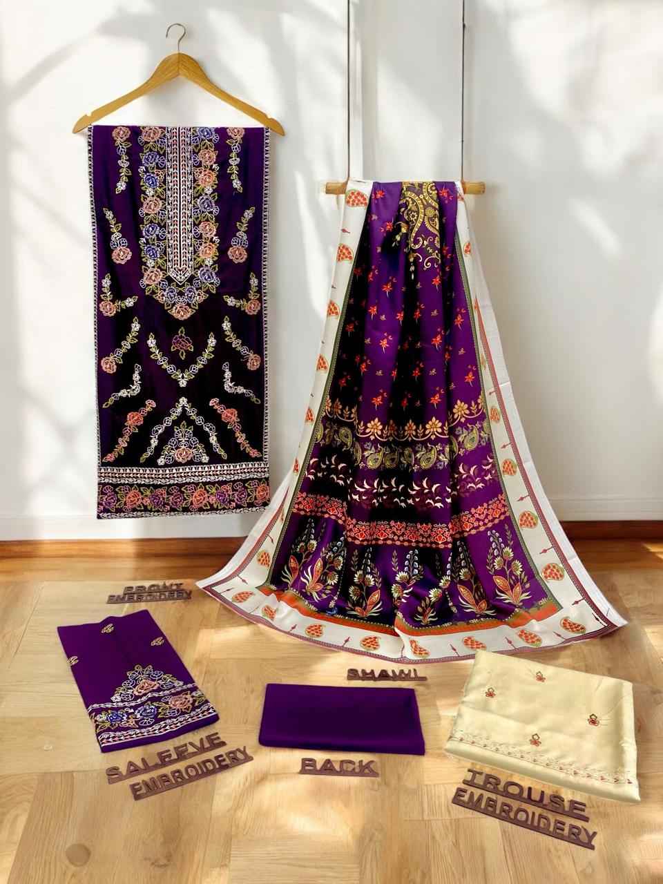 Coco by Zara Shahjahan | Luxury embroiderd | Dhanak
