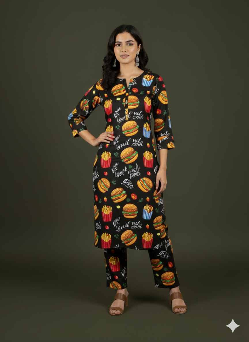 Digital Printed Khaddar 2pc