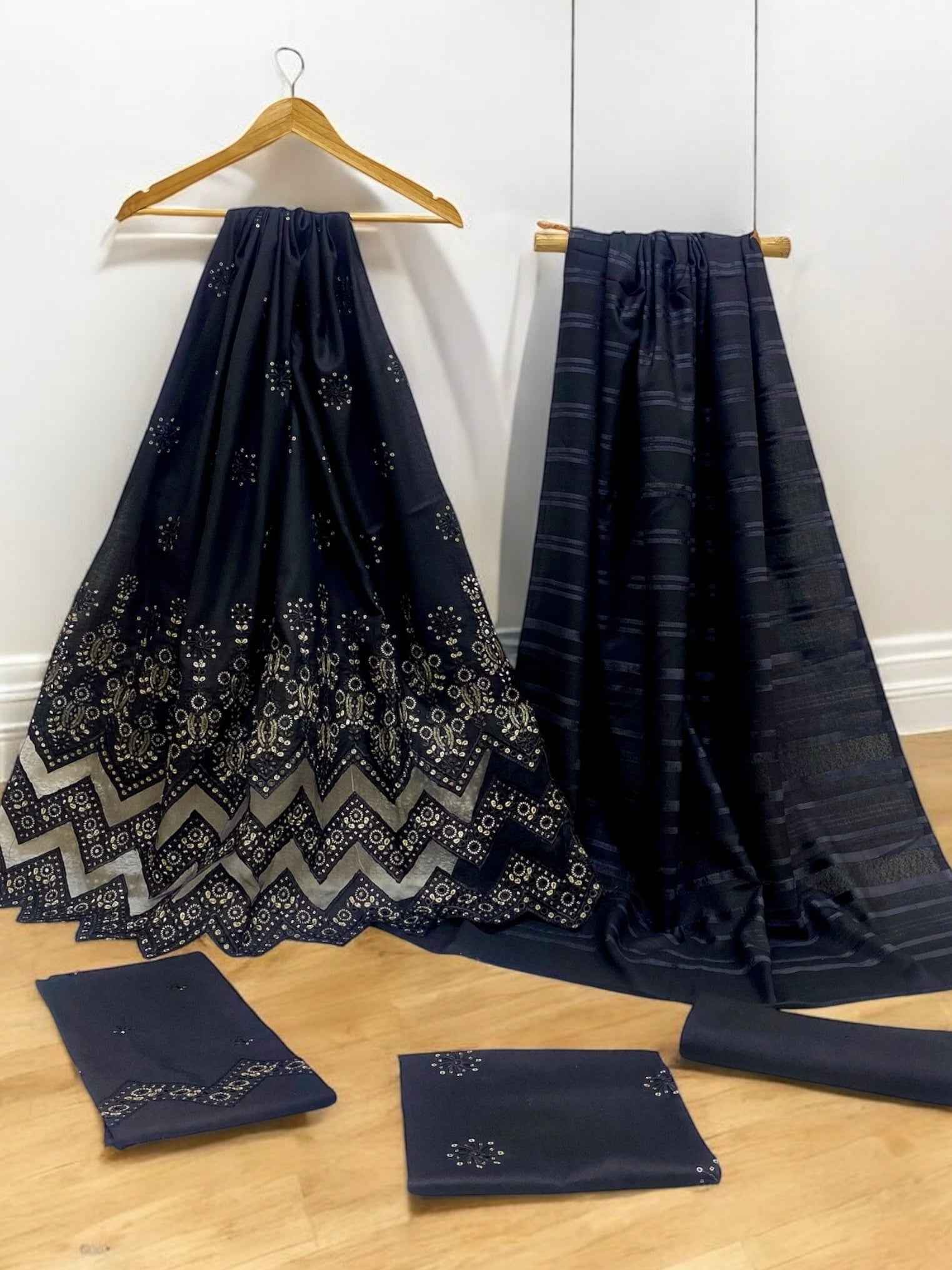 Makhmal | Luxury Embroidered | Dhanak