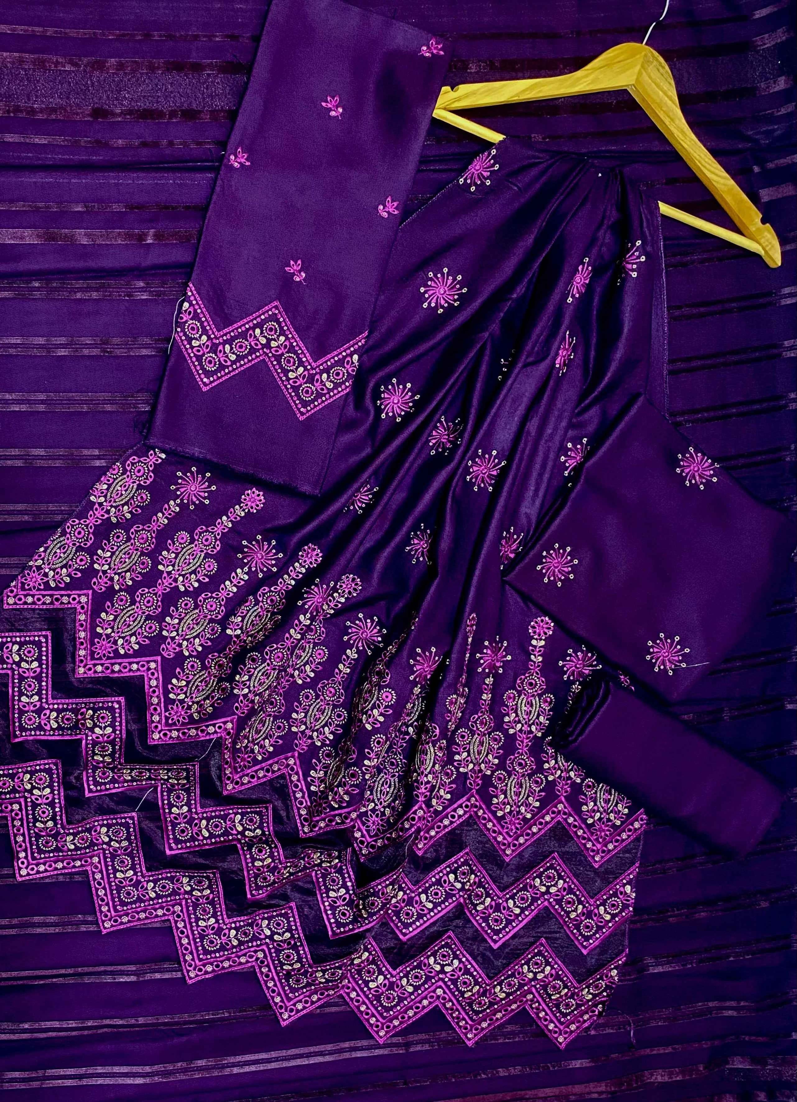Makhmal | Luxury Embroidered | Dhanak