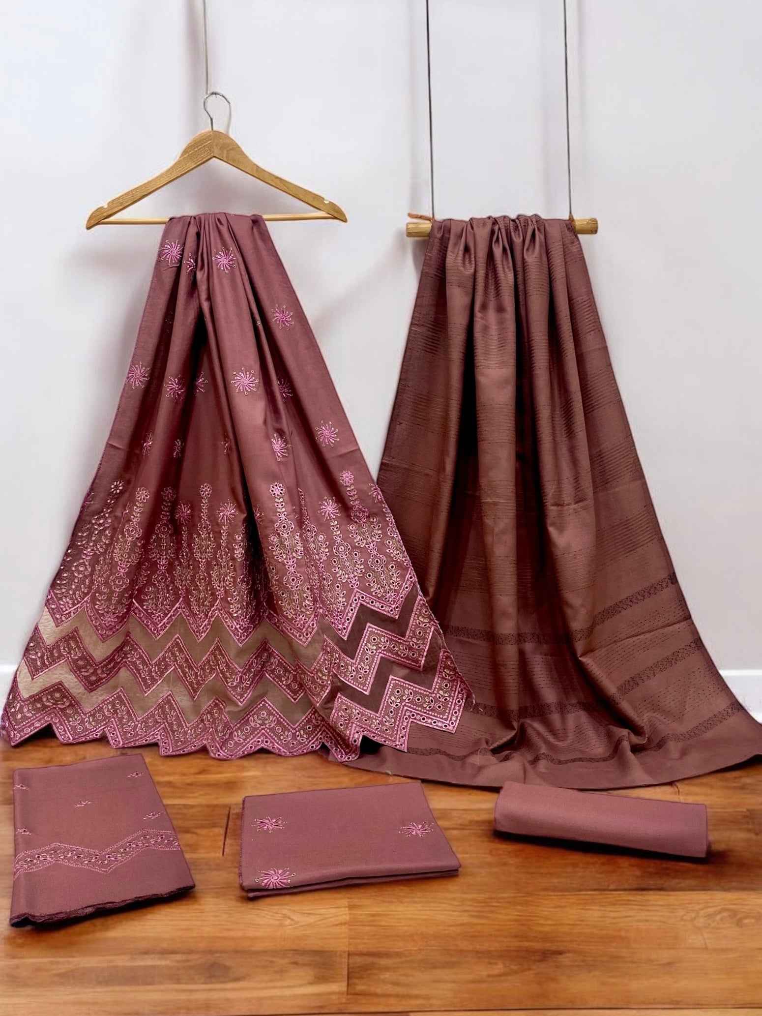 Makhmal | Luxury Embroidered | Dhanak