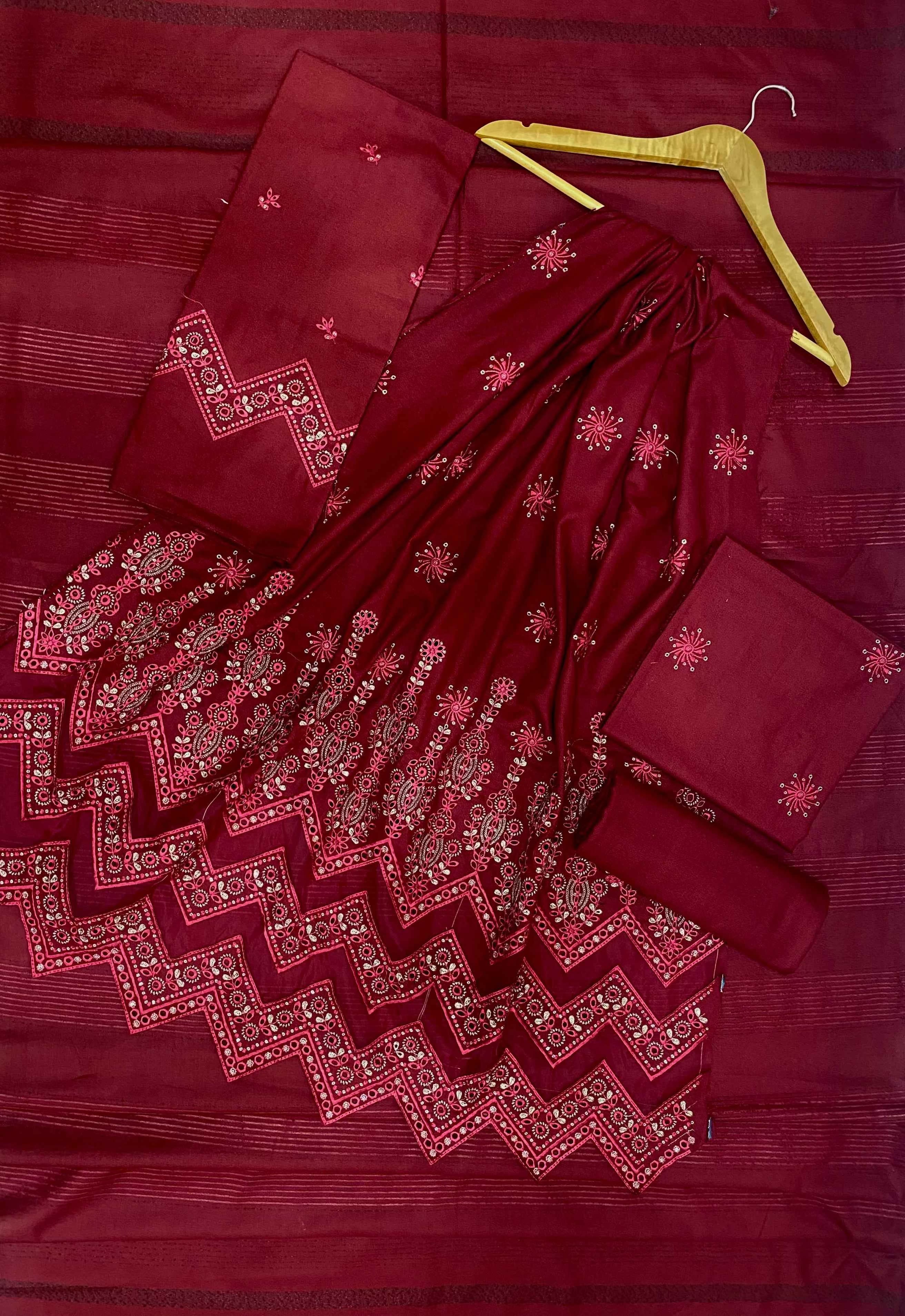 Makhmal | Luxury Embroidered | Dhanak