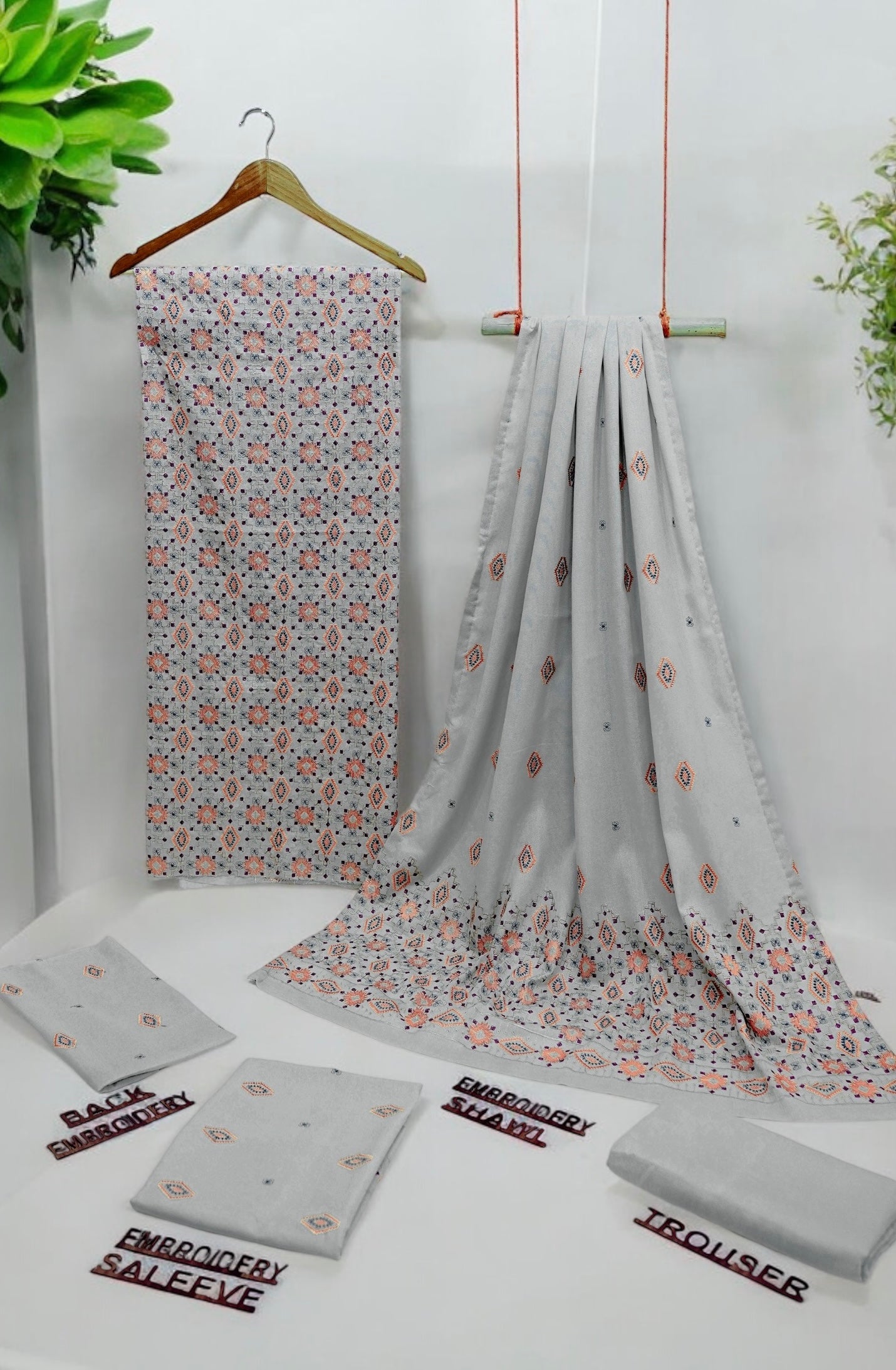 Bareeze 3pc | Karandi | 100% Original | Wholesale | Set of 11 Suits