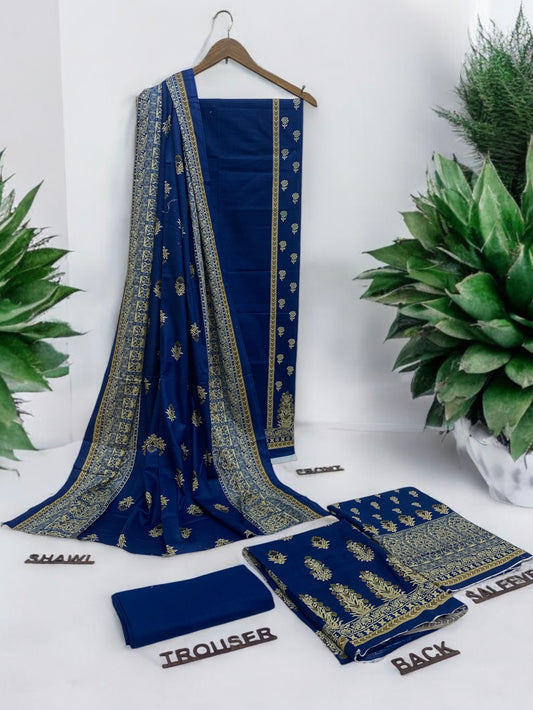 Digital Printed | Khaddar 3pc | 003