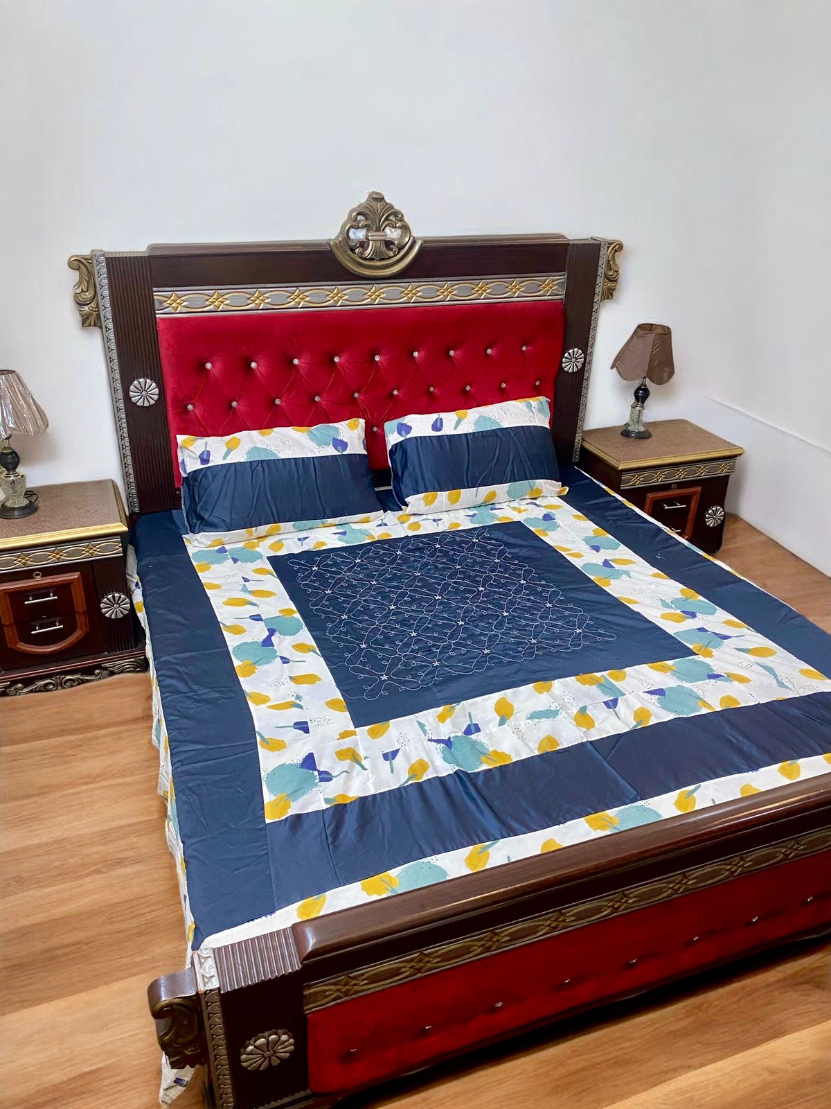 PATCHWORK 3 PCS BEDSHEET SET