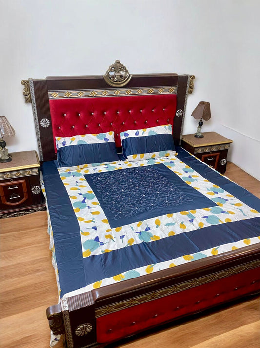 PATCHWORK 3 PCS BEDSHEET SET