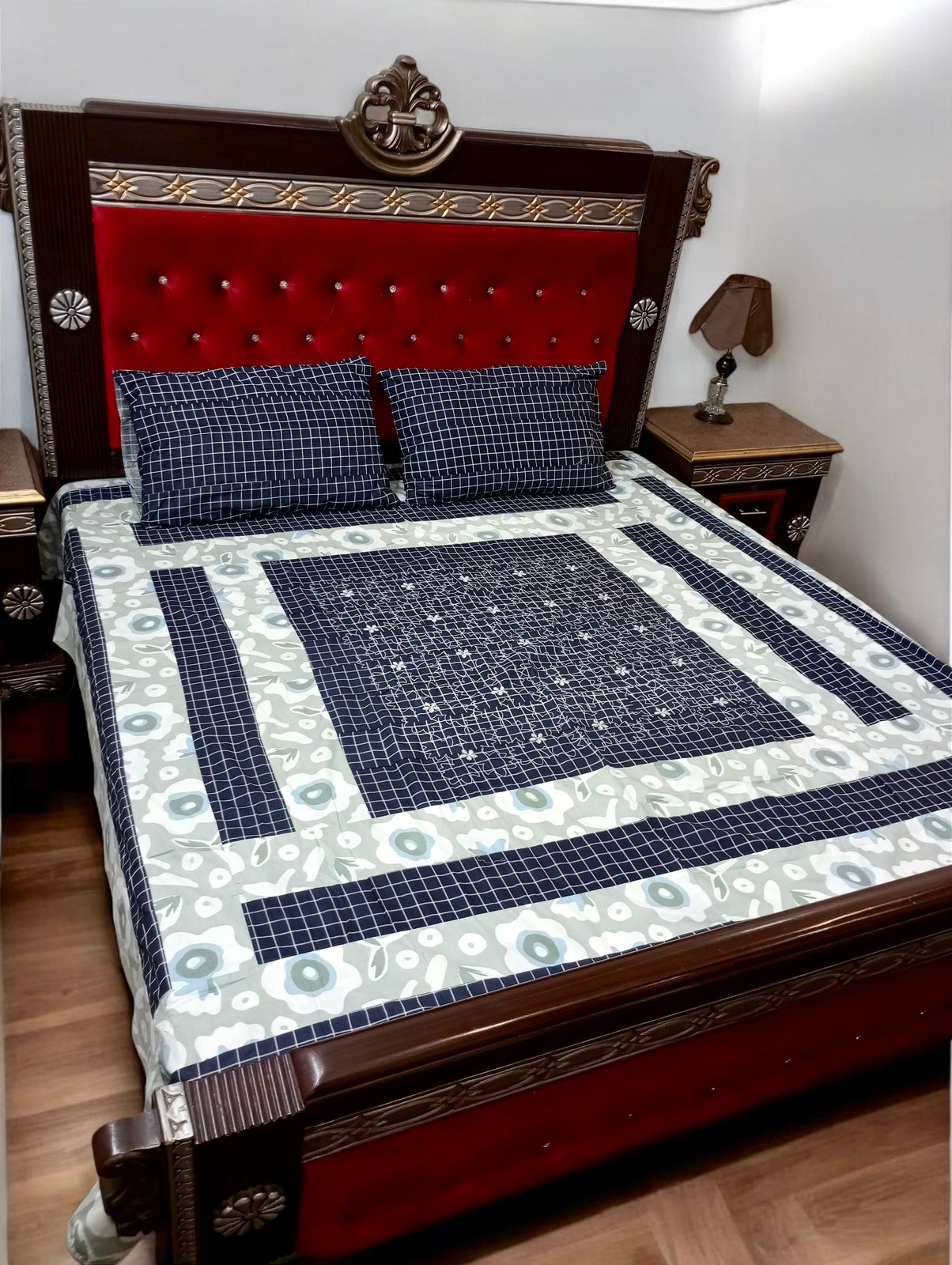 PATCHWORK 3 PCS BEDSHEET SET