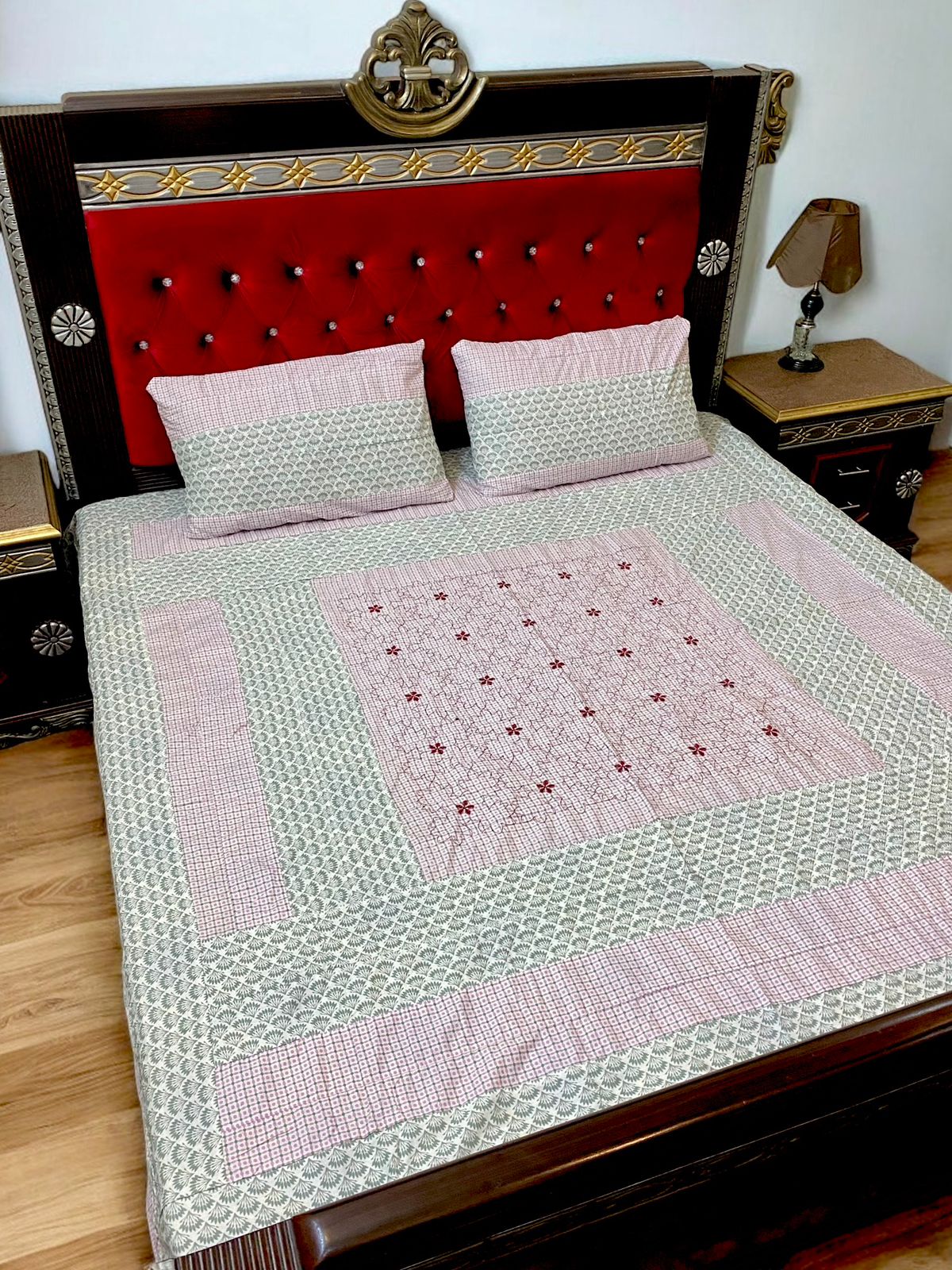 PATCHWORK 3 PCS BEDSHEET SET