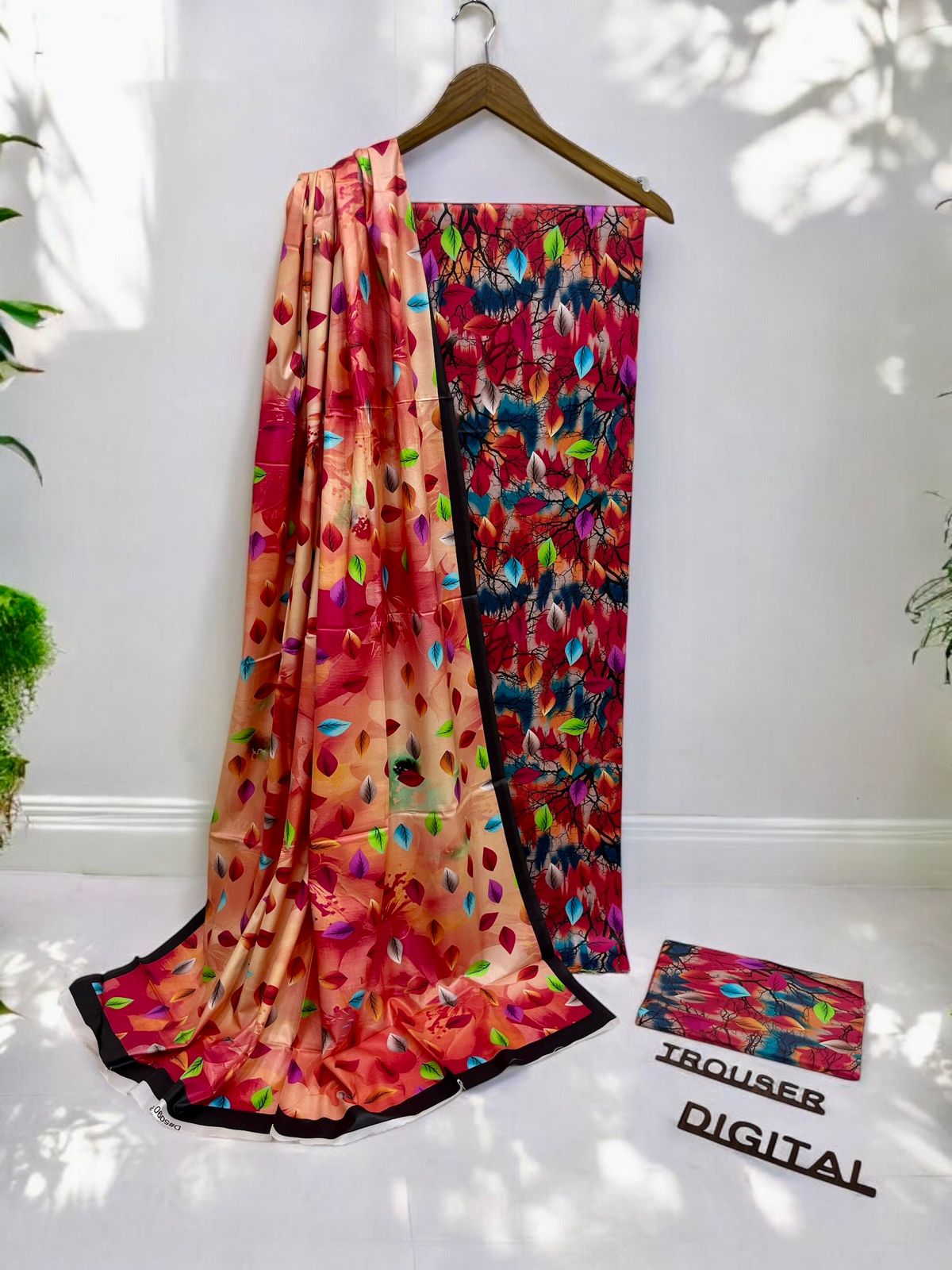 DIGITAL PRINTED | LINEN ALLOVER 3PC | WHOLESALE | SET OF 10 SUITS